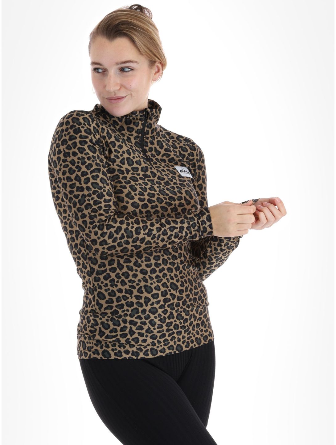 Eivy, Journey jersey mujeres Leopard marrón 