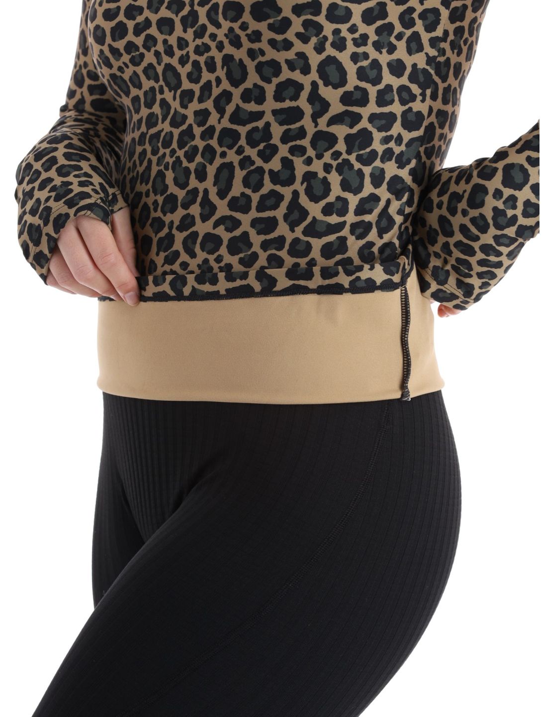 Eivy, Journey jersey mujeres Leopard marrón 