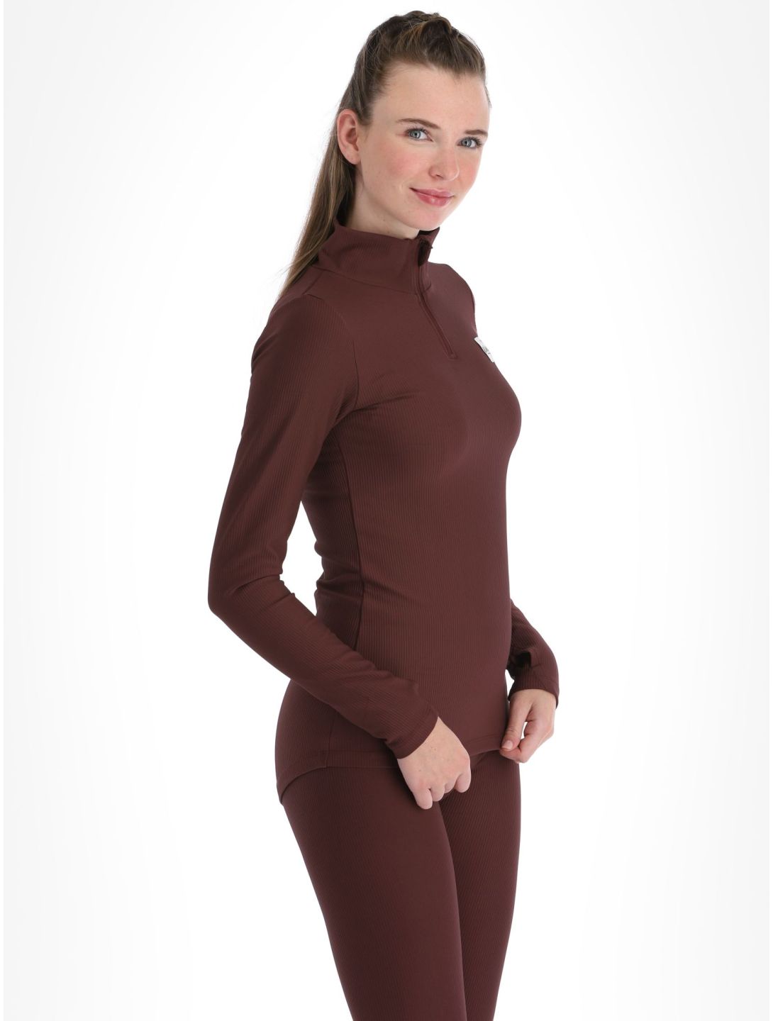 Eivy, Journey Rib jersey mujeres Wine borgoña 