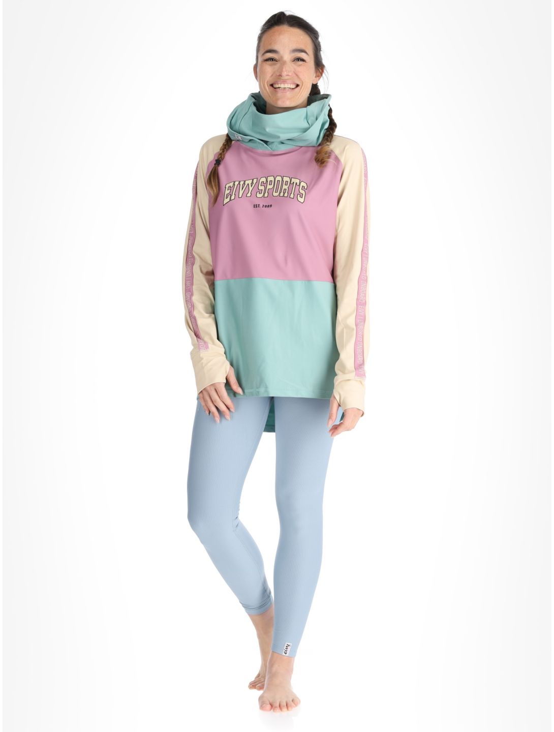 Eivy, Loose Fit Hoodie sudadera mujeres Miami Turquoise verde 