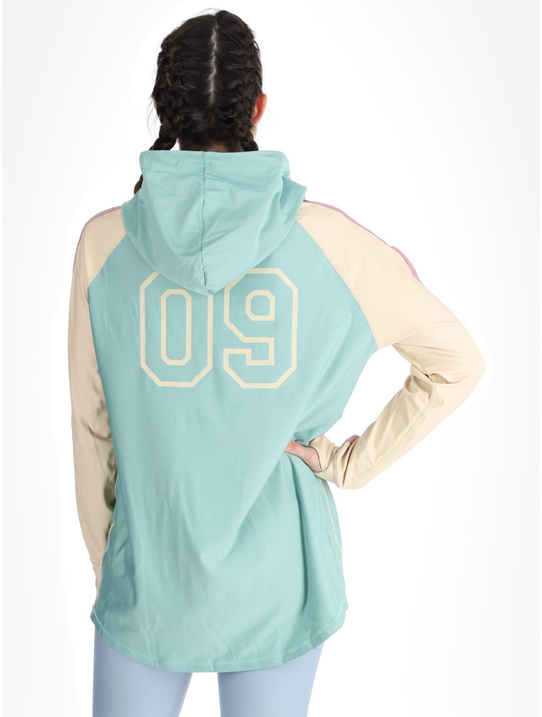 Eivy, Loose Fit Hoodie sudadera mujeres Miami Turquoise verde 