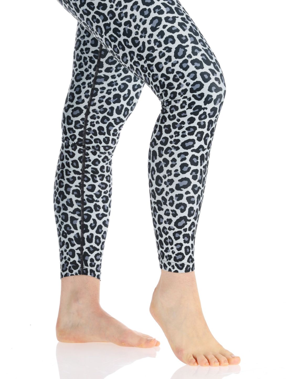 Eivy, Pocket pantalón termoactivo mujeres Snow Leopard blanco 