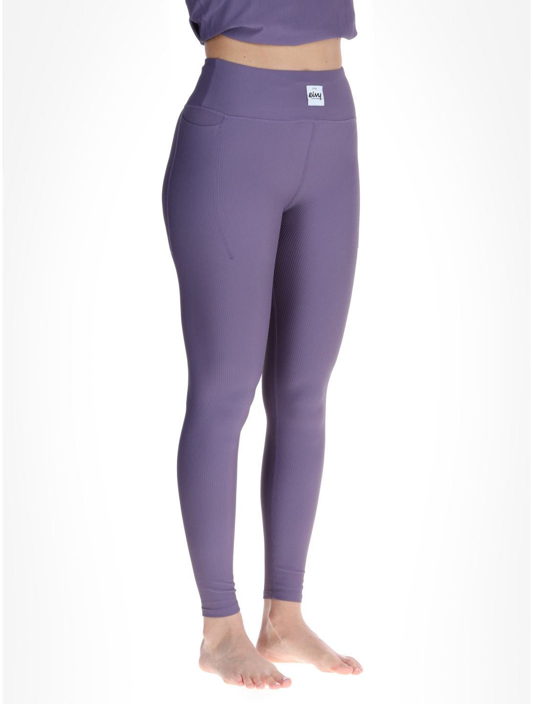 Eivy, Pocket Rib pantalón termoactivo mujeres Deep Purple púrpura 