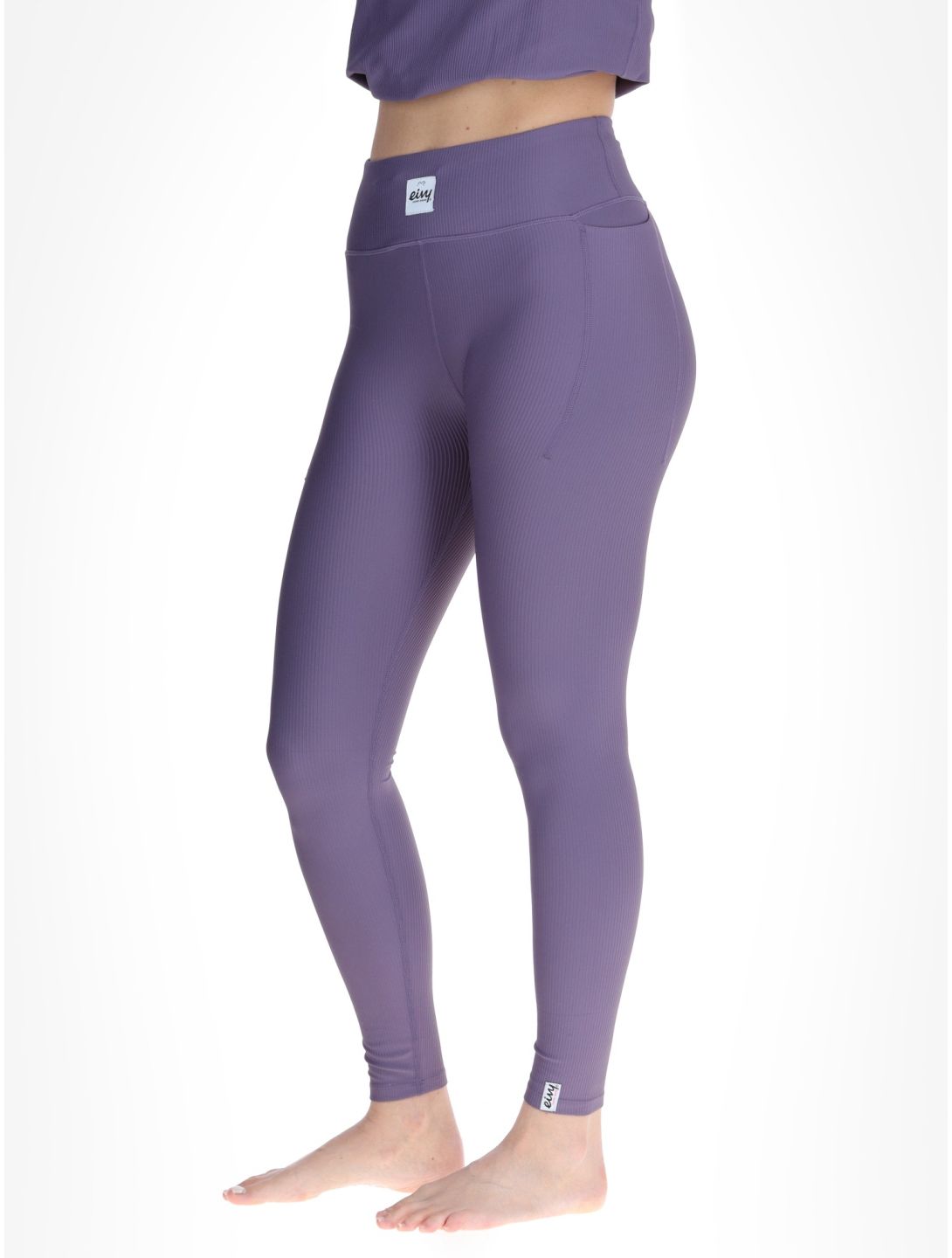 Eivy, Pocket Rib pantalón termoactivo mujeres Deep Purple púrpura 