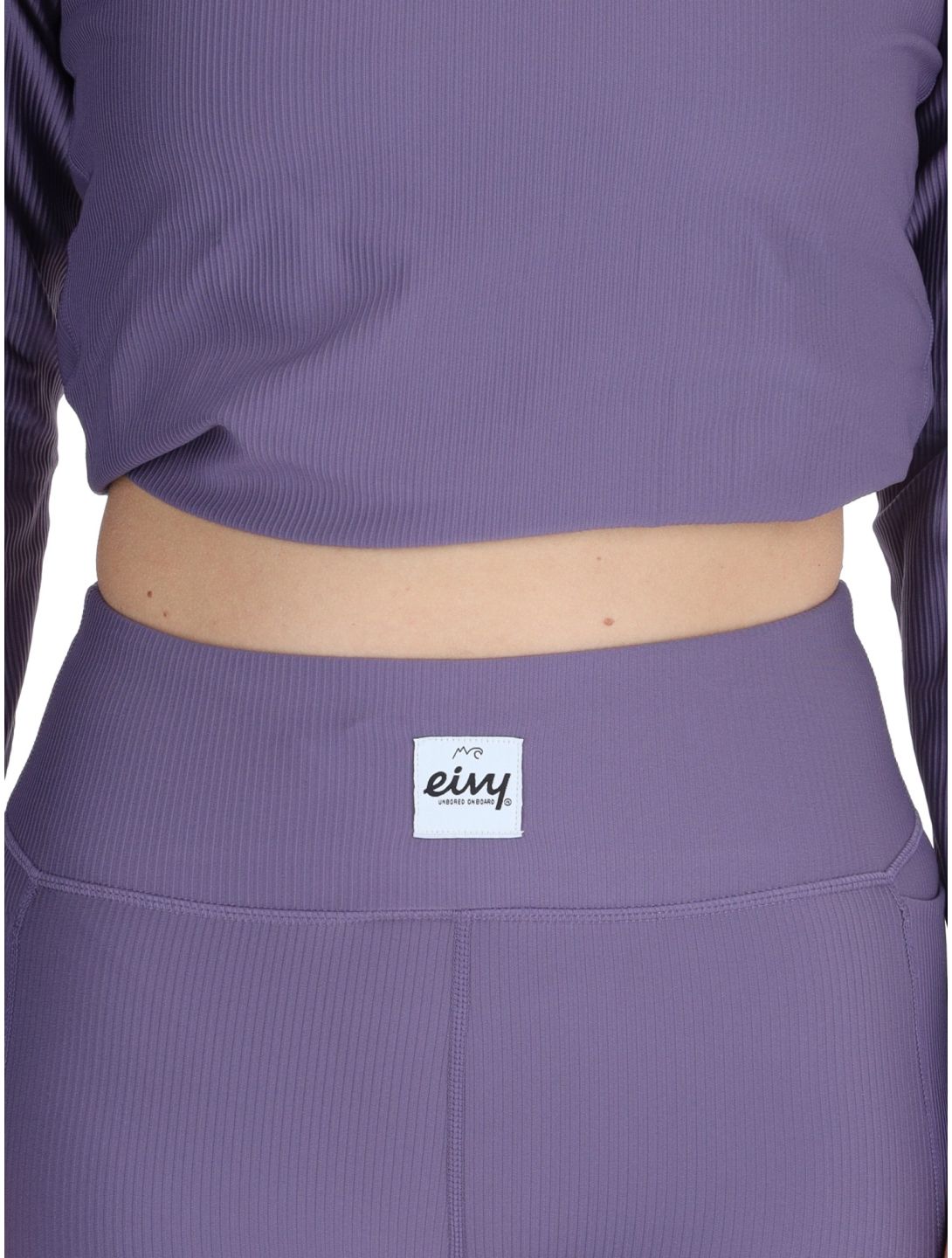 Eivy, Pocket Rib pantalón termoactivo mujeres Deep Purple púrpura 