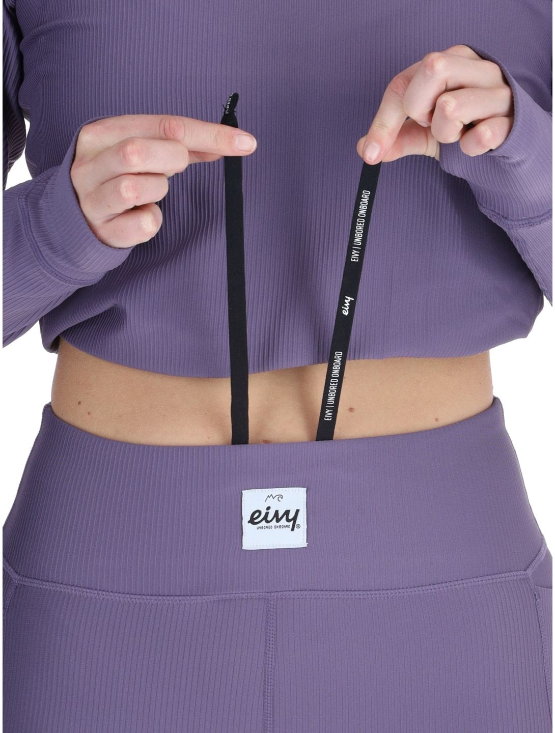 Eivy, Pocket Rib pantalón termoactivo mujeres Deep Purple púrpura 