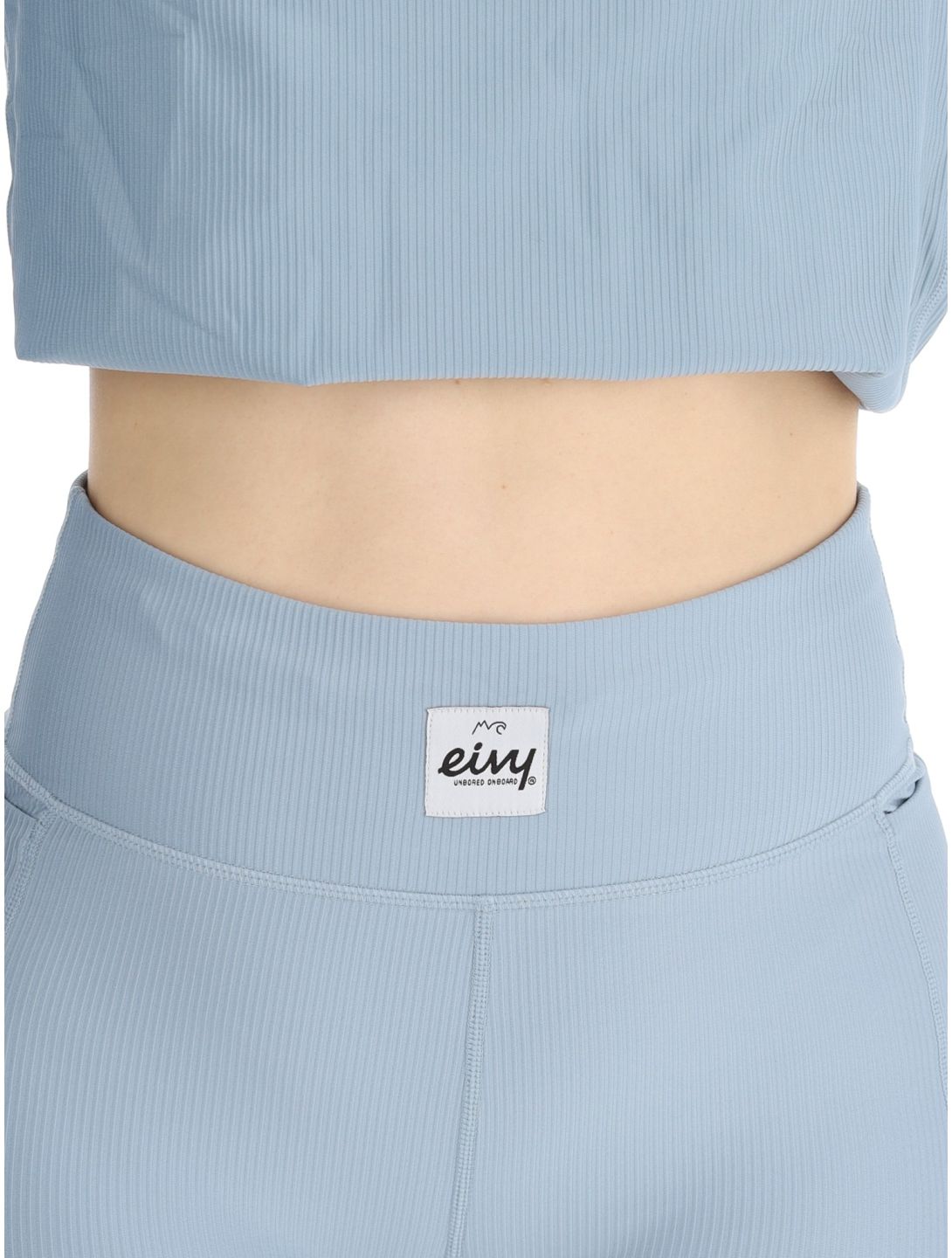 Eivy, Pocket Rib pantalón termoactivo mujeres Faded Fog azul 