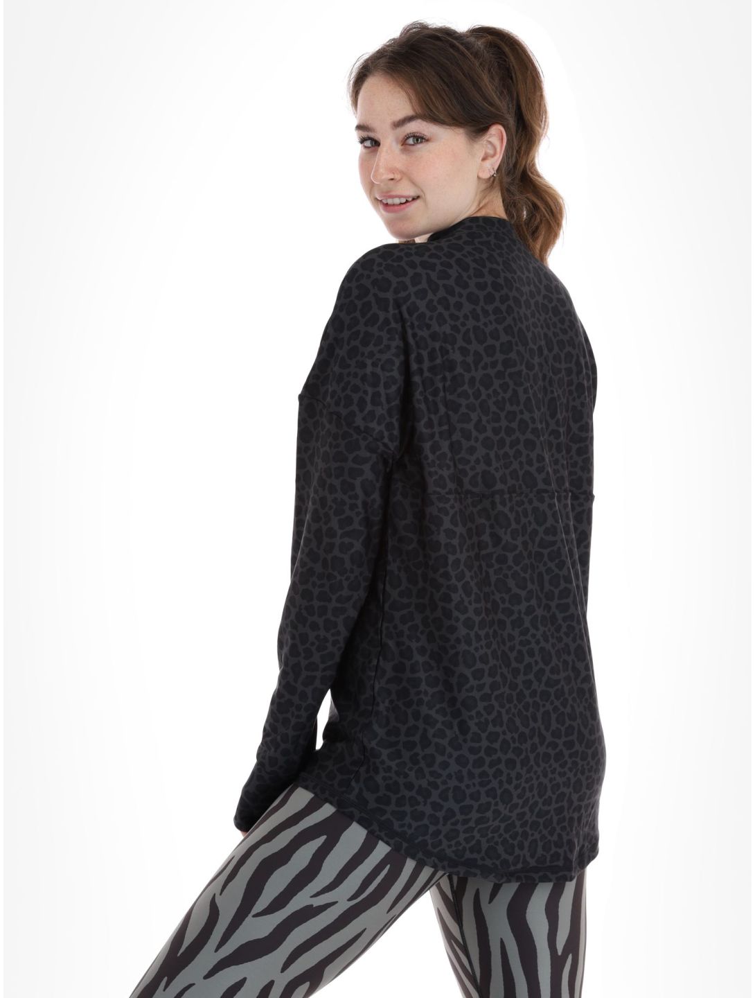 Eivy, Venture jersey mujeres Black Leopard negro 