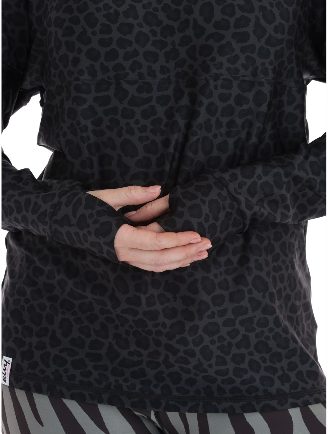 Eivy, Venture jersey mujeres Black Leopard negro 