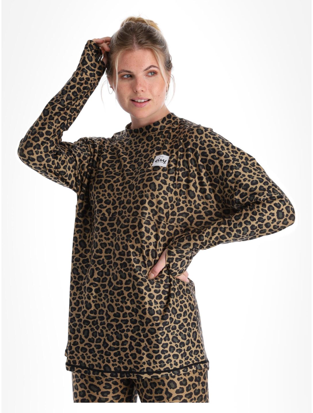 Eivy, Venture jersey mujeres Leopard marrón 