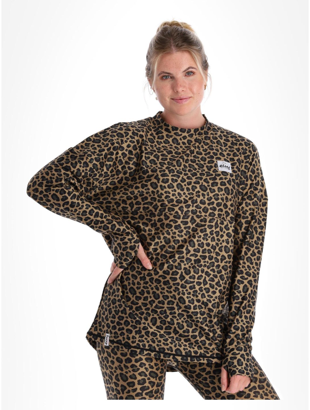 Eivy, Venture jersey mujeres Leopard marrón 