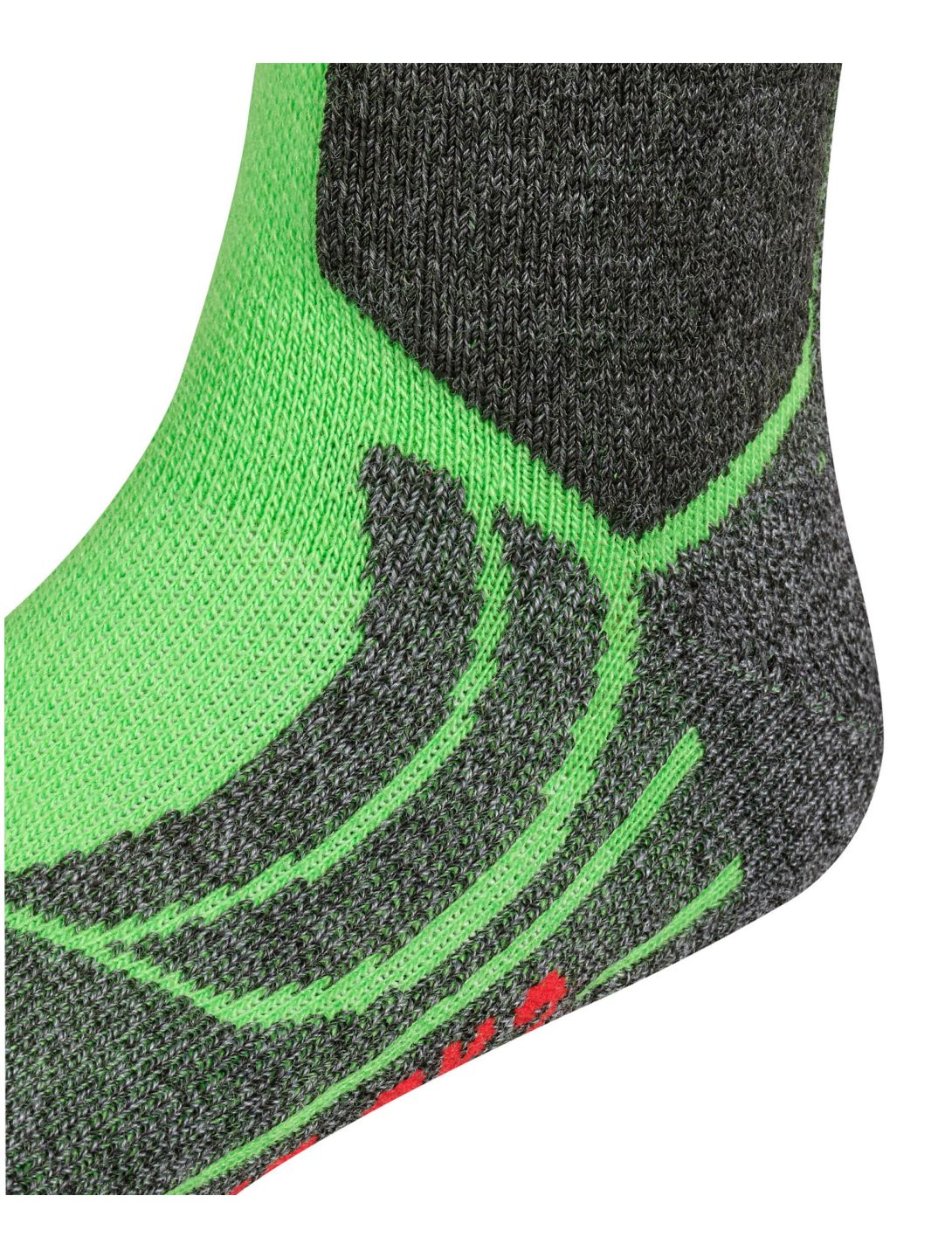 Falke, SK2 Intermediate calcetines de esquí niños Vivid Green verde 