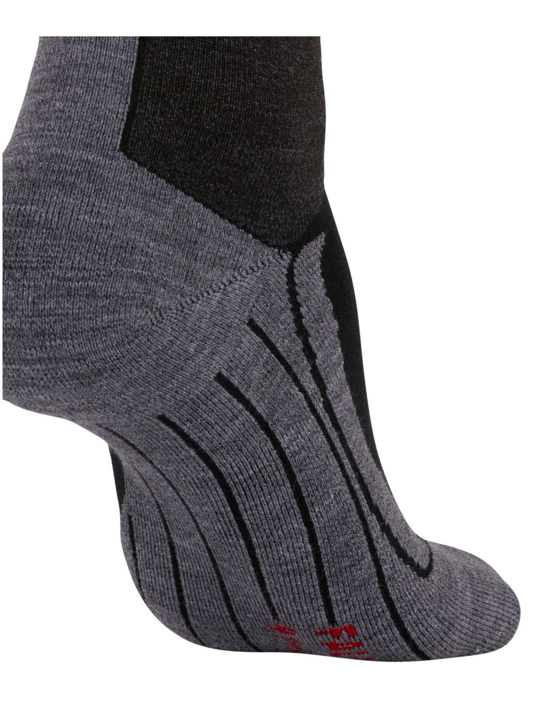 Falke, SK4 Advanced calcetines de esquí mujeres Black Mix gris, negro 