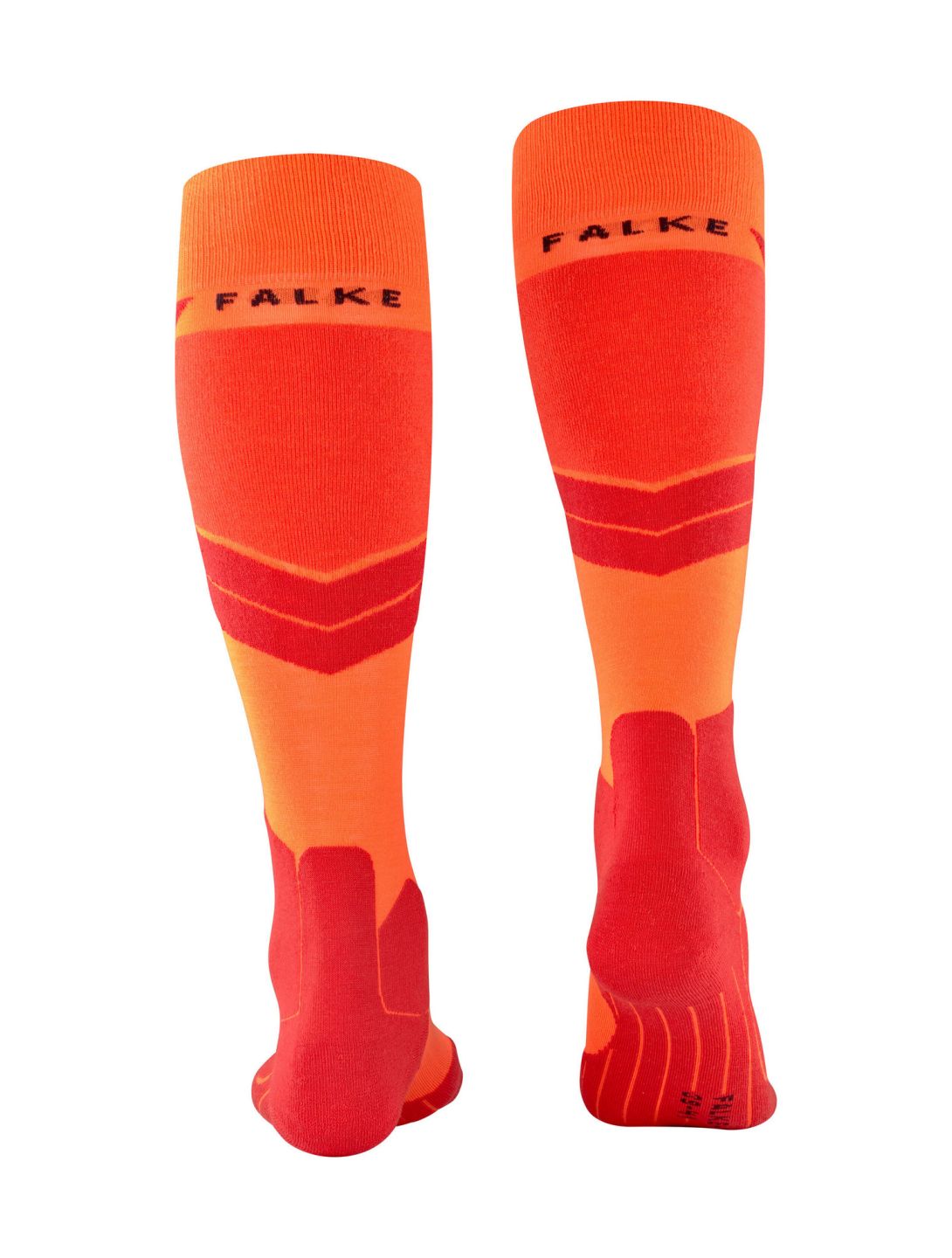 Falke, SK4 Advanced calcetines de esquí hombres Flash Orange naranja 