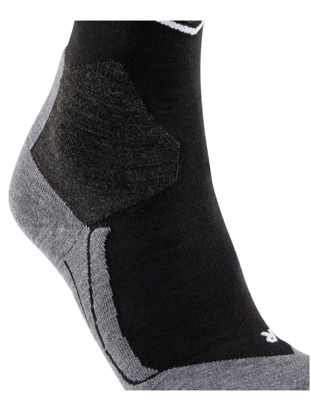 Falke, SK4 Advanced calcetines de esquí hombres Black Mix gris, negro 