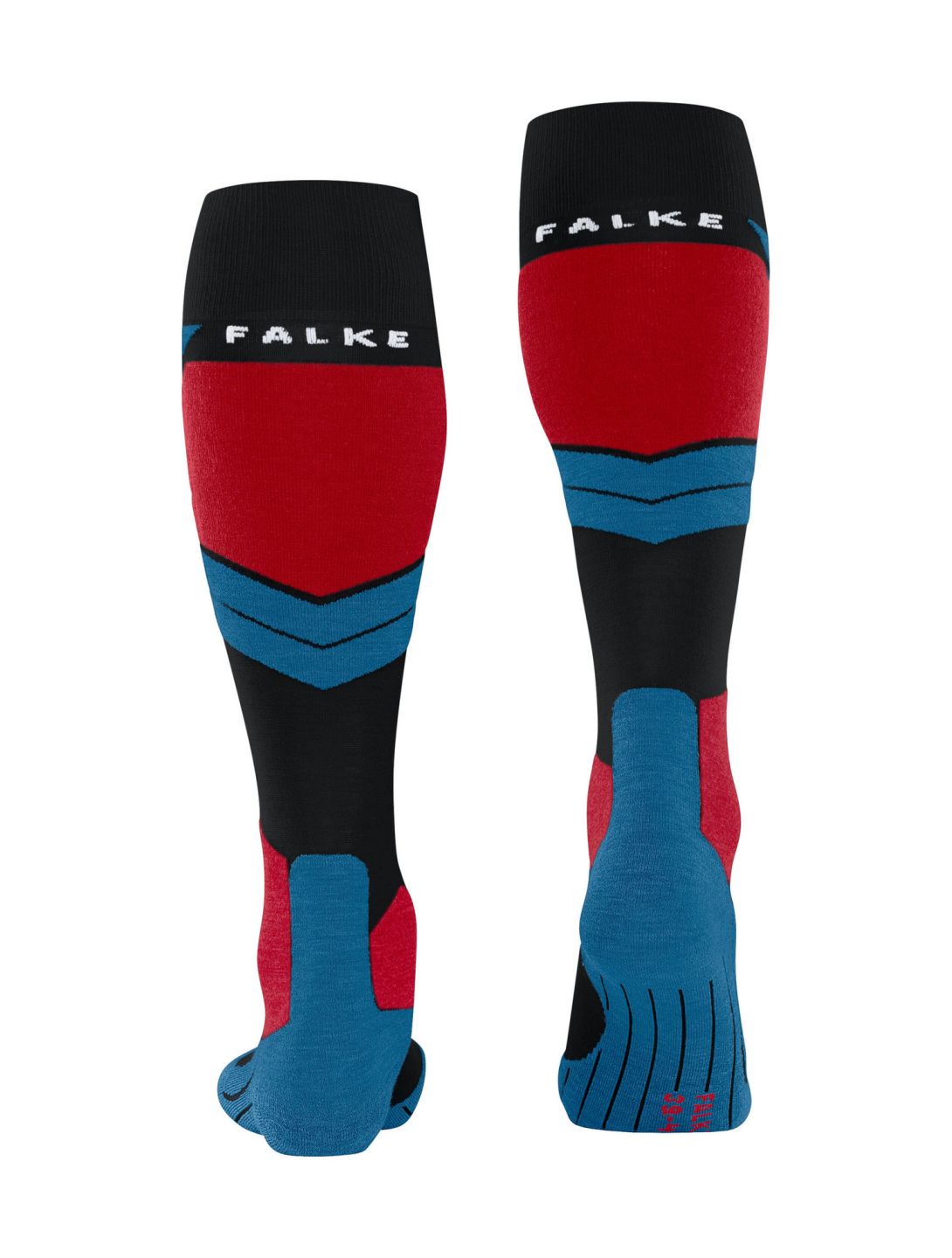 Falke, SK4 Advanced calcetines de esquí hombres Black negro 