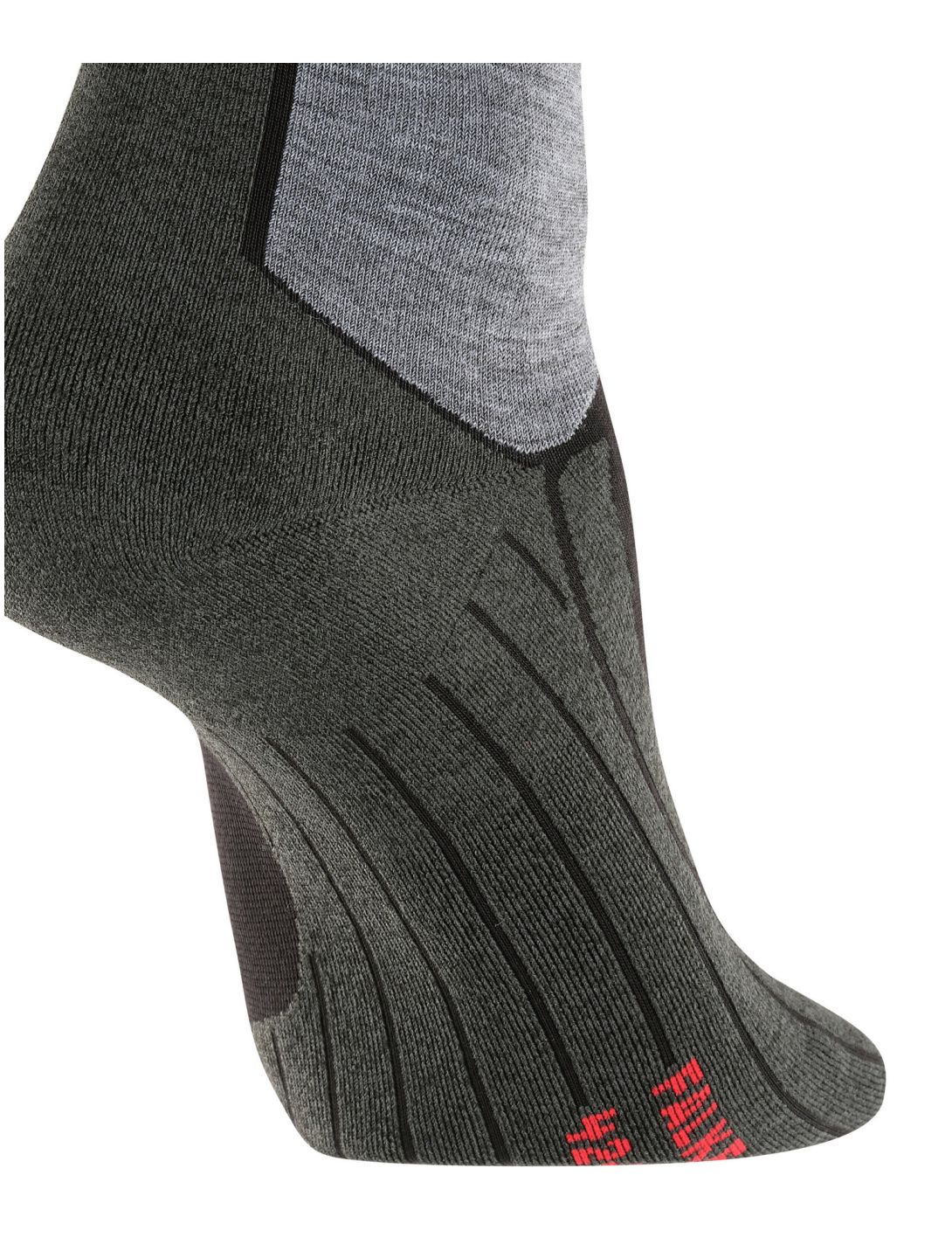 Falke, SK6 Pro calcetines de esquí hombres Black Mix gris, negro 