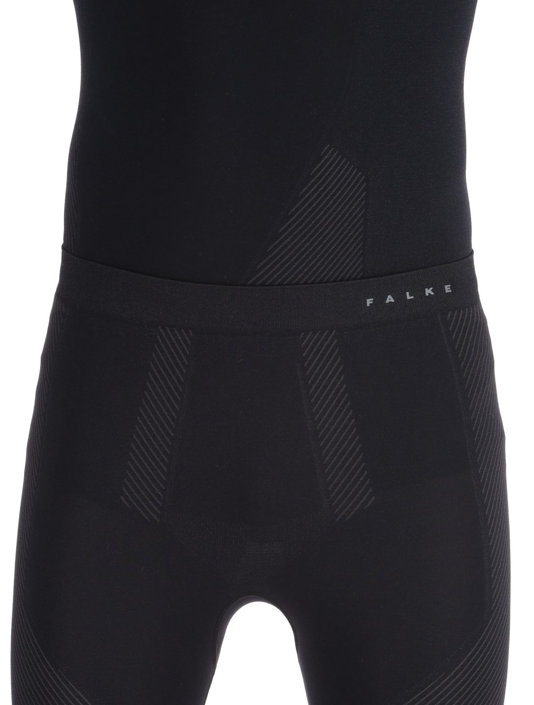 Falke, Long Tights pantalón termoactivo hombres Black negro 