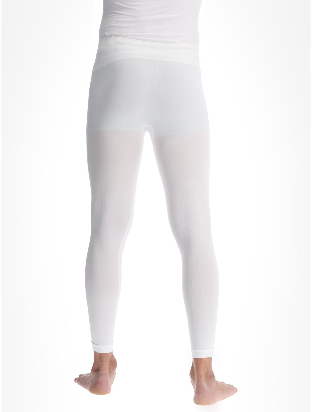 Falke, Long Tights pantalón termoactivo hombres White blanco 