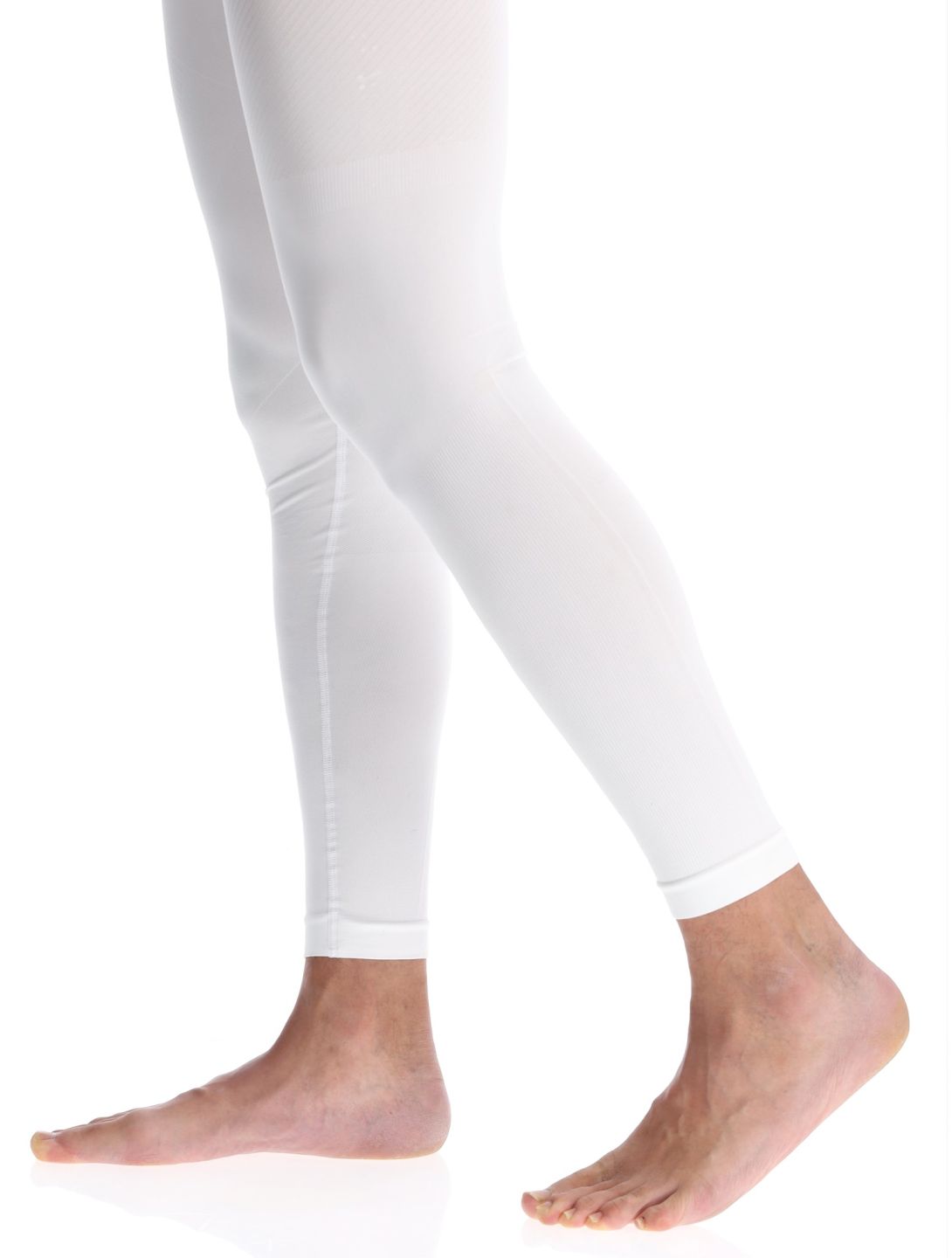 Falke, Long Tights pantalón termoactivo hombres White blanco 