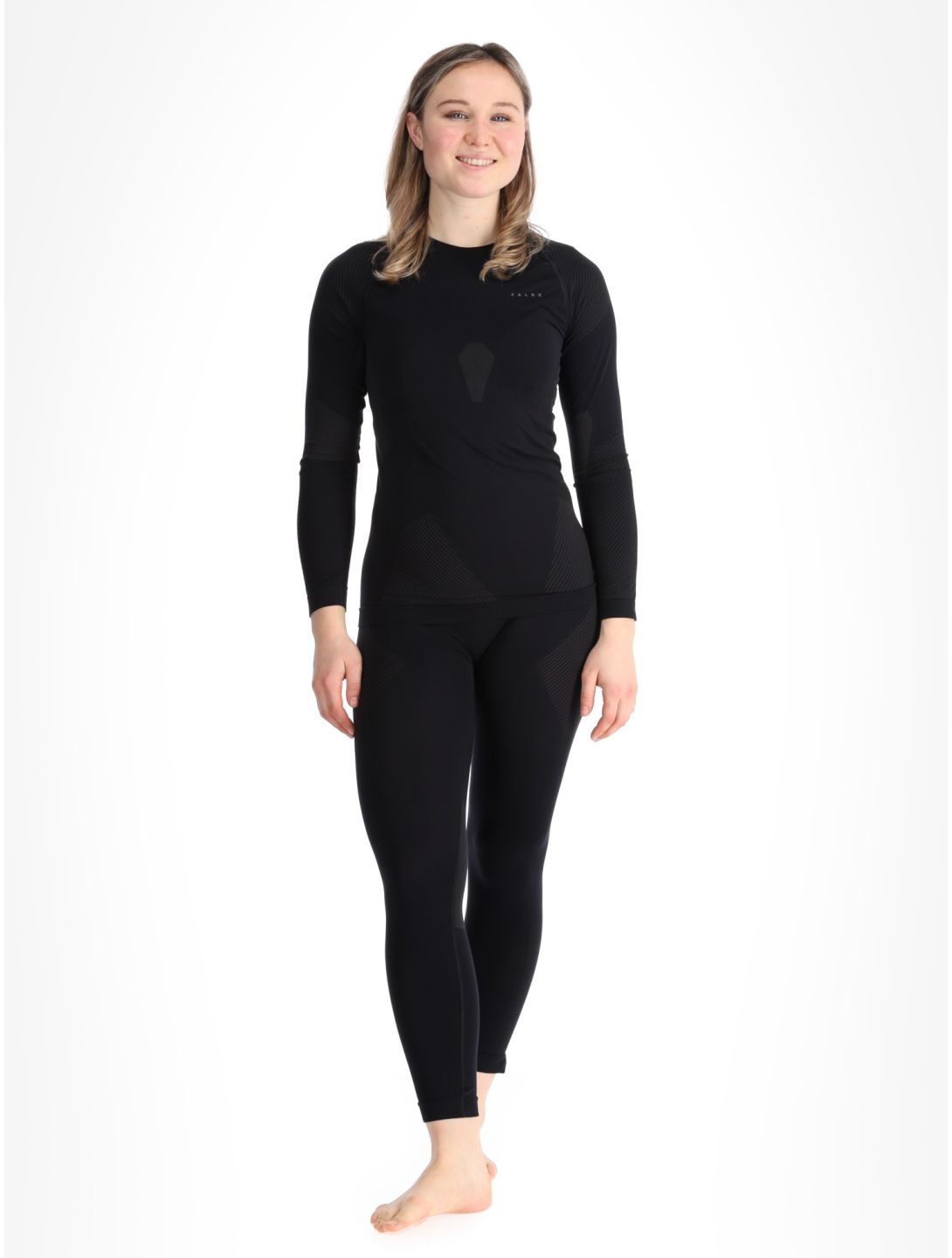 Falke, Longsleeved Shirt camisa termoactiva mujeres Black negro 