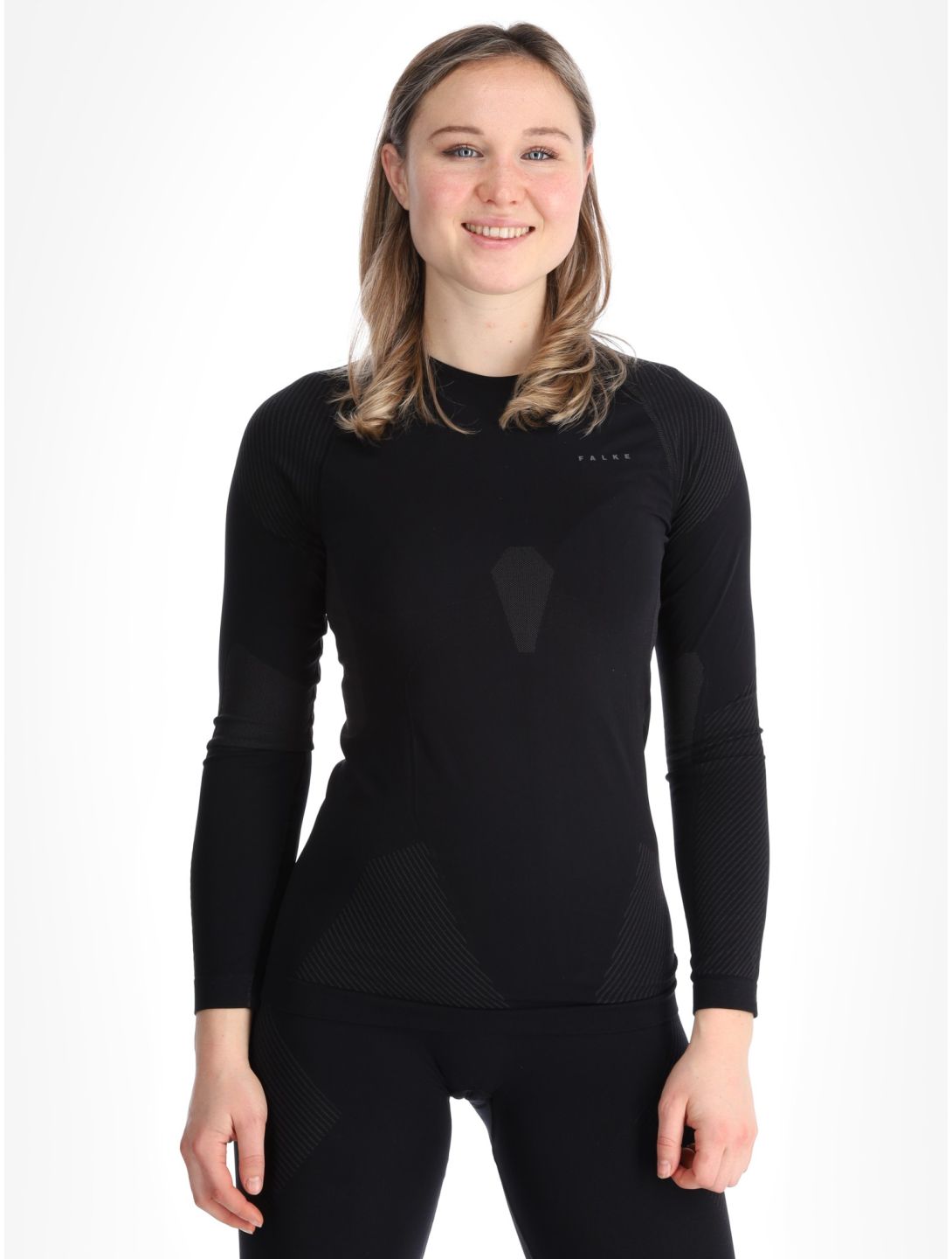 Falke, Longsleeved Shirt camisa termoactiva mujeres Black negro 