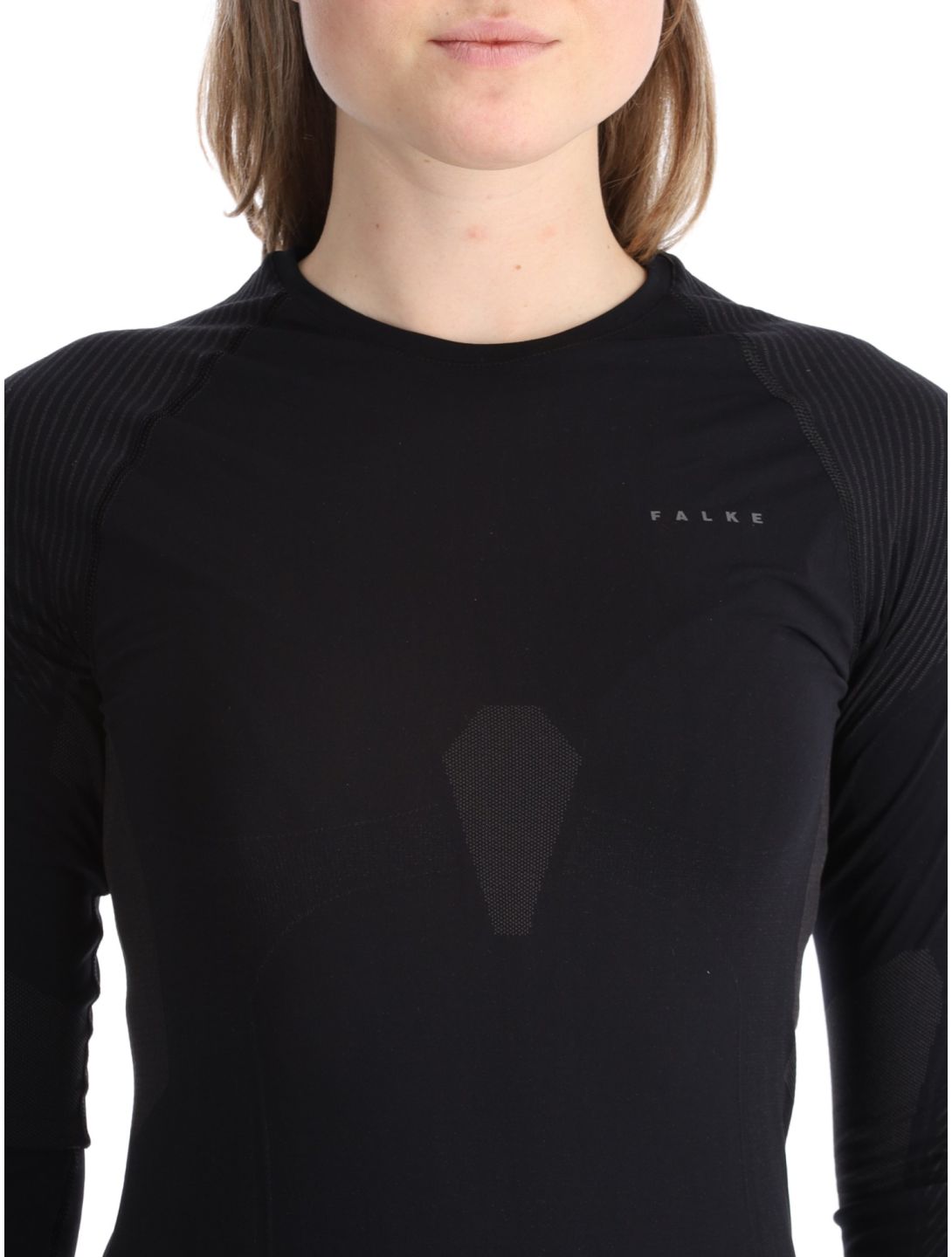 Falke, Longsleeved Shirt camisa termoactiva mujeres Black negro 