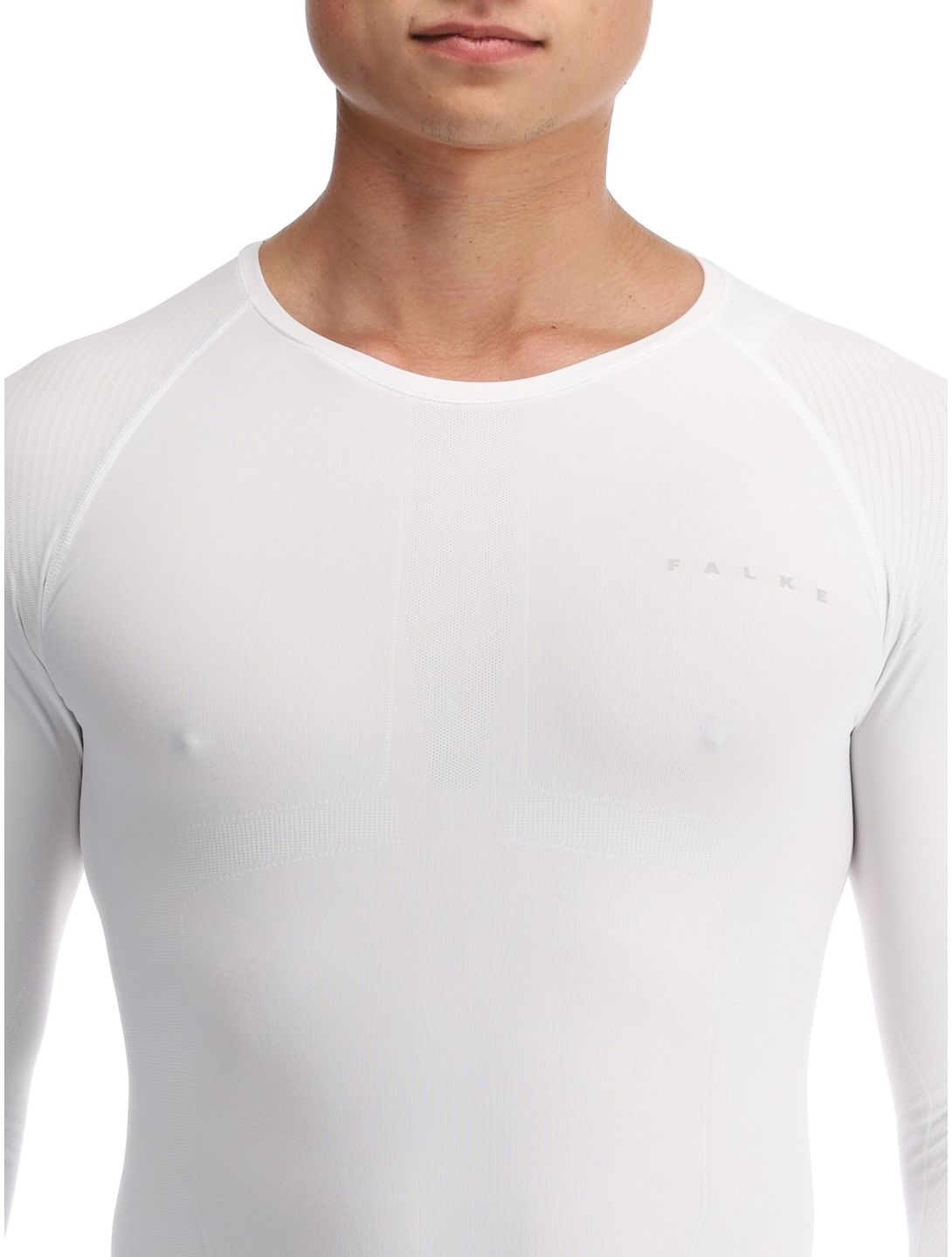 Falke, Longsleeved Shirt camisa termoactiva hombres White blanco 