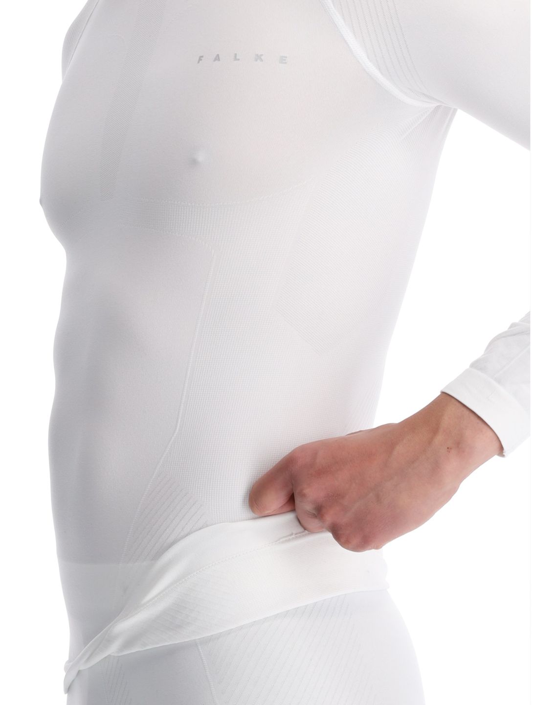 Falke, Longsleeved Shirt camisa termoactiva hombres White blanco 