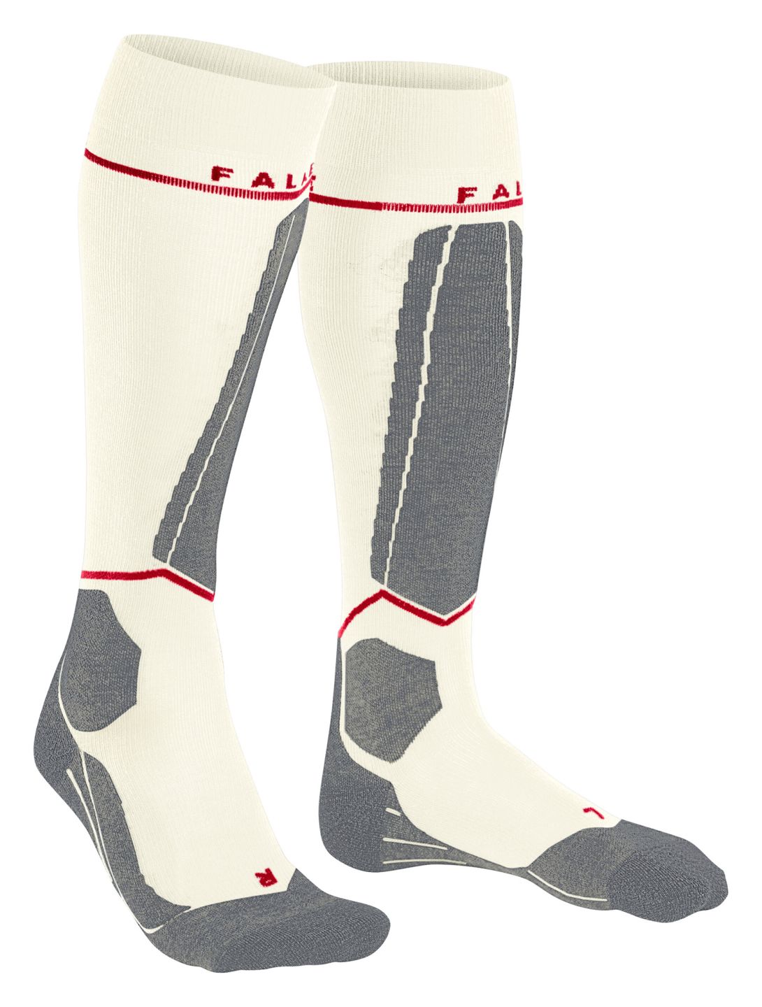 Falke, SK4 Advanced Compression Light calcetines de compresión mujeres Off White blanco 