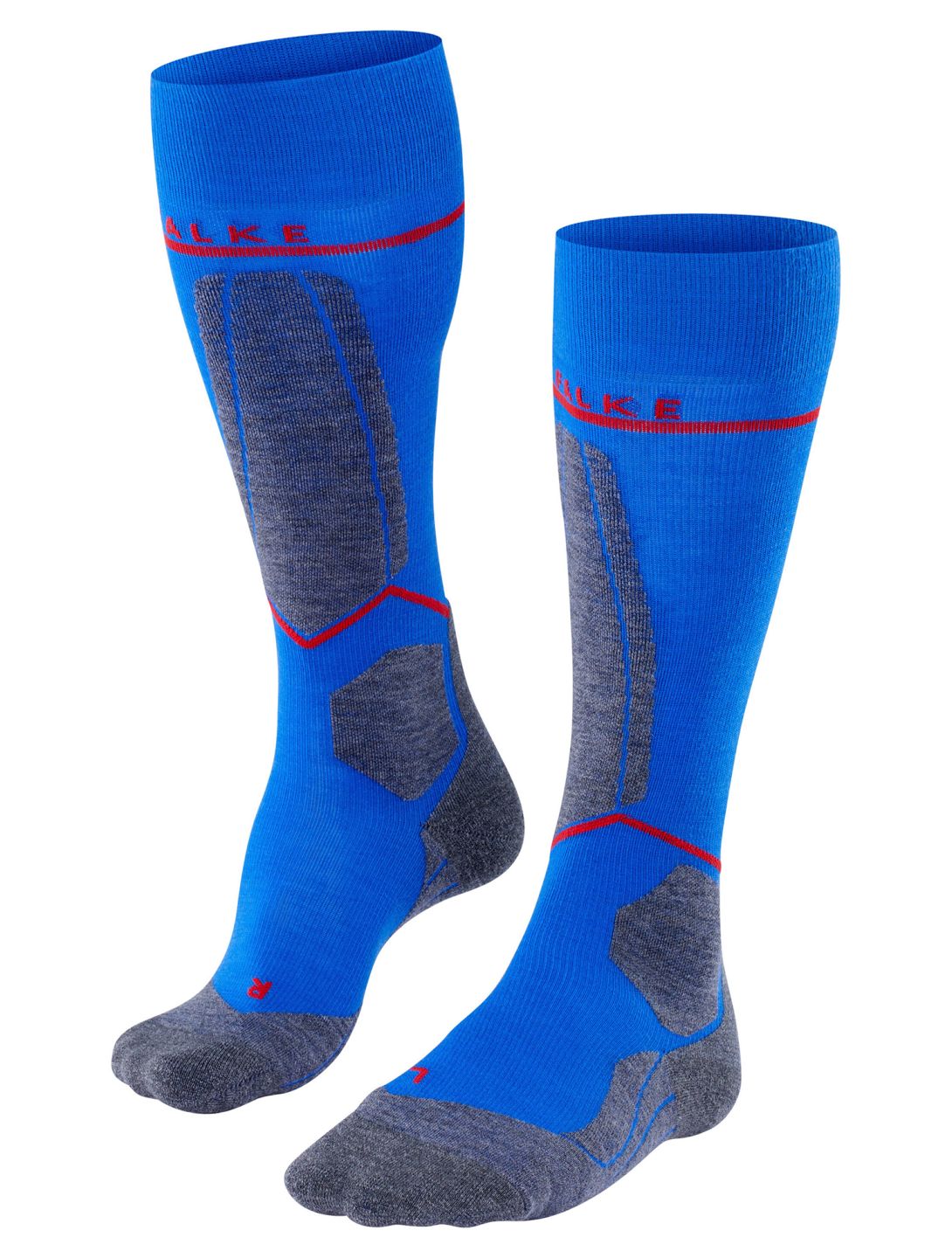 Falke, SK4 Advanced Compression Light calcetines de compresión hombres Olympic azul, gris 