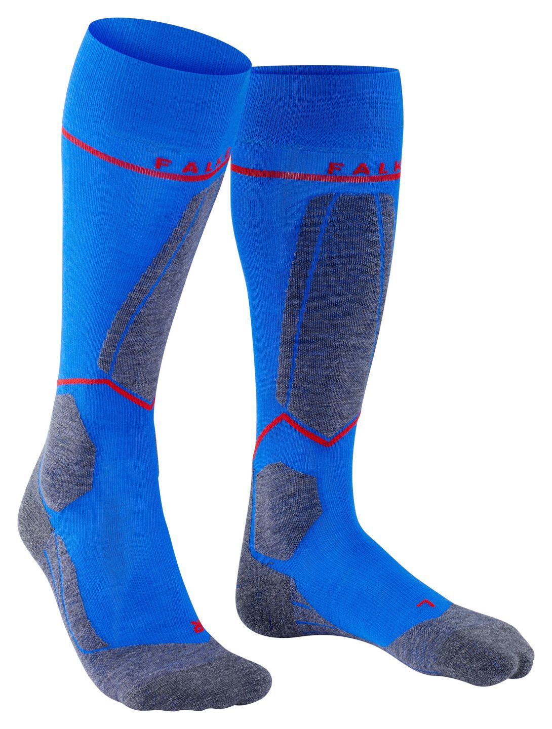 Falke, SK4 Advanced Compression Light calcetines de compresión hombres Olympic azul, gris 