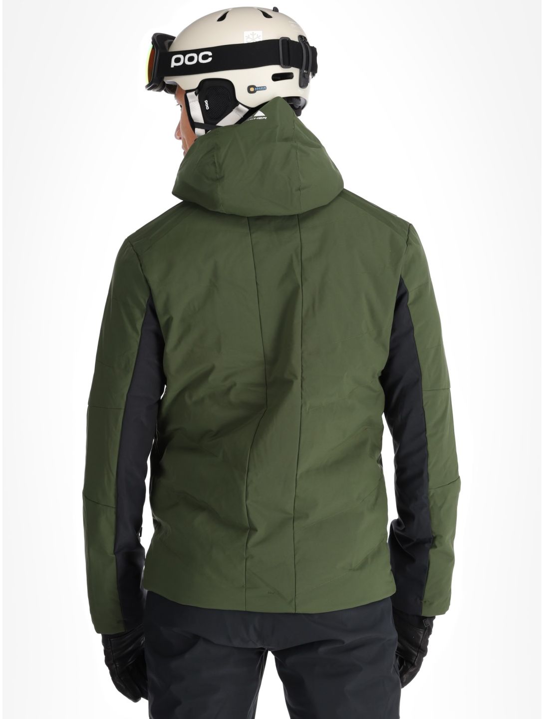 Fischer, Anniversary chaqueta de esquí hombres R.Green-R.Green-Black 