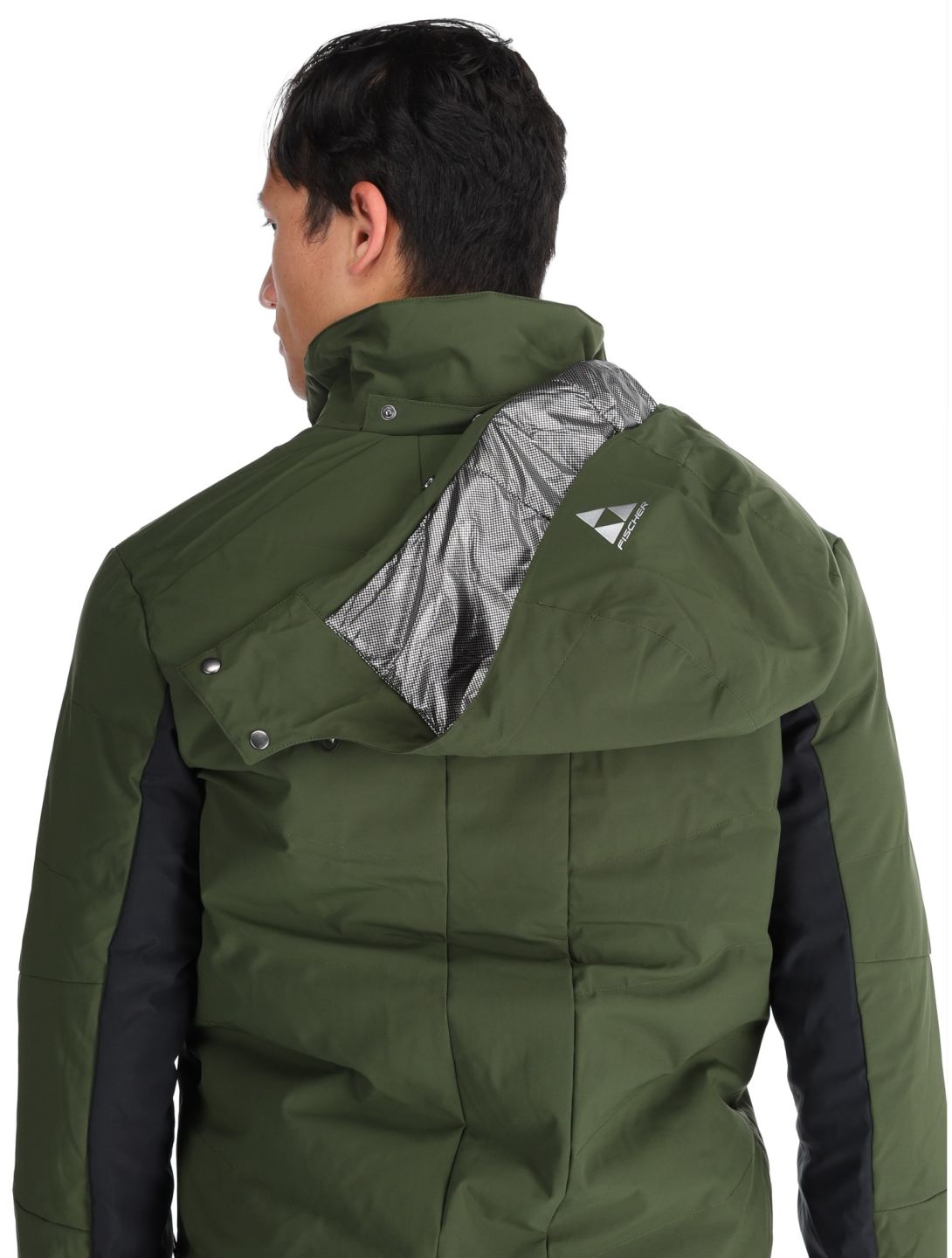 Fischer, Anniversary chaqueta de esquí hombres R.Green-R.Green-Black 