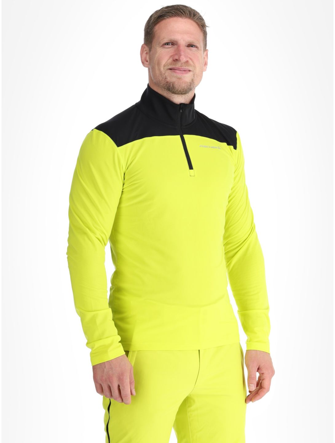 Fischer, Base Pro jersey hombres Yellow F-Yellow F-Black 