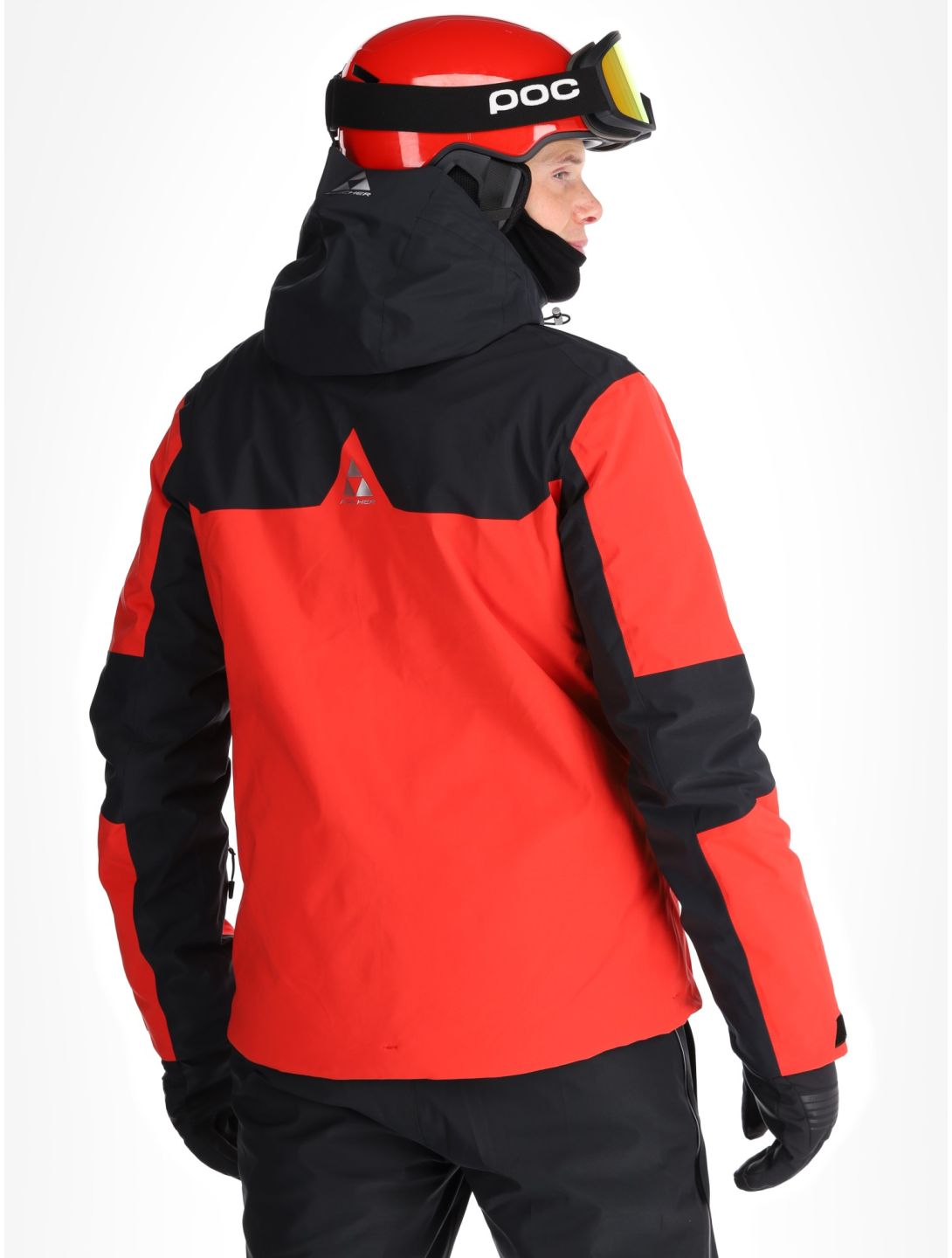 Fischer, Cascade chaqueta de esquí hombres C.Red-C.Red-Black 