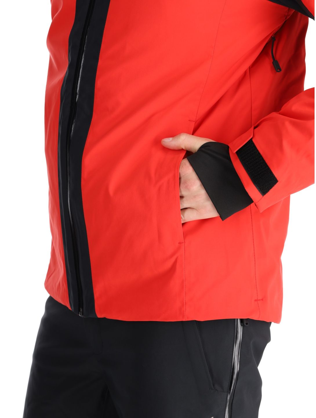 Fischer, Cascade chaqueta de esquí hombres C.Red-C.Red-Black 