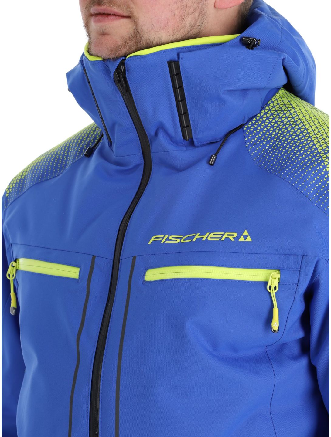 Fischer, RC4 chaqueta de esquí hombres Blue Marine azul 