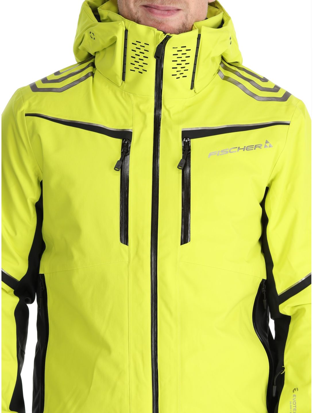 Fischer, RC4 chaqueta de esquí hombres Fischer Yellow amarillo 