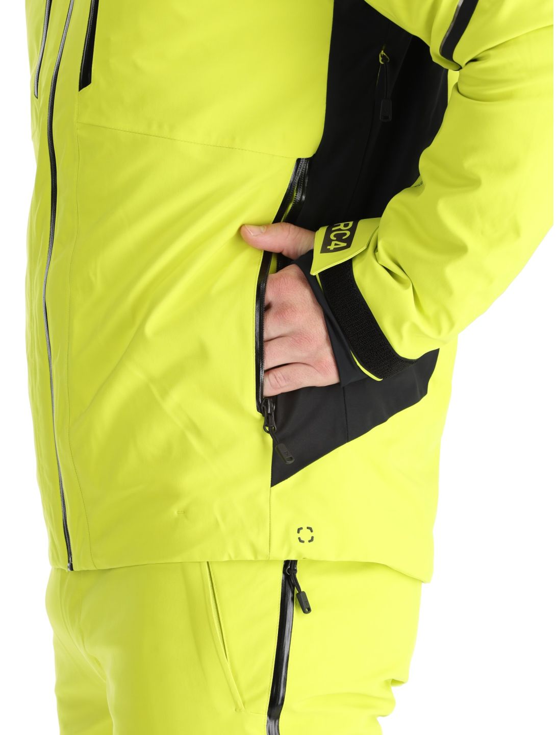 Fischer, RC4 chaqueta de esquí hombres Fischer Yellow amarillo 