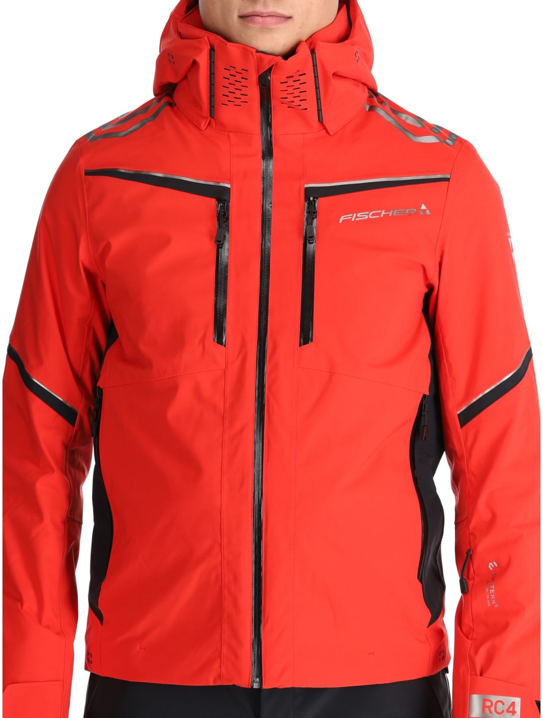 Fischer, RC4 chaqueta de esquí hombres Red rojo 