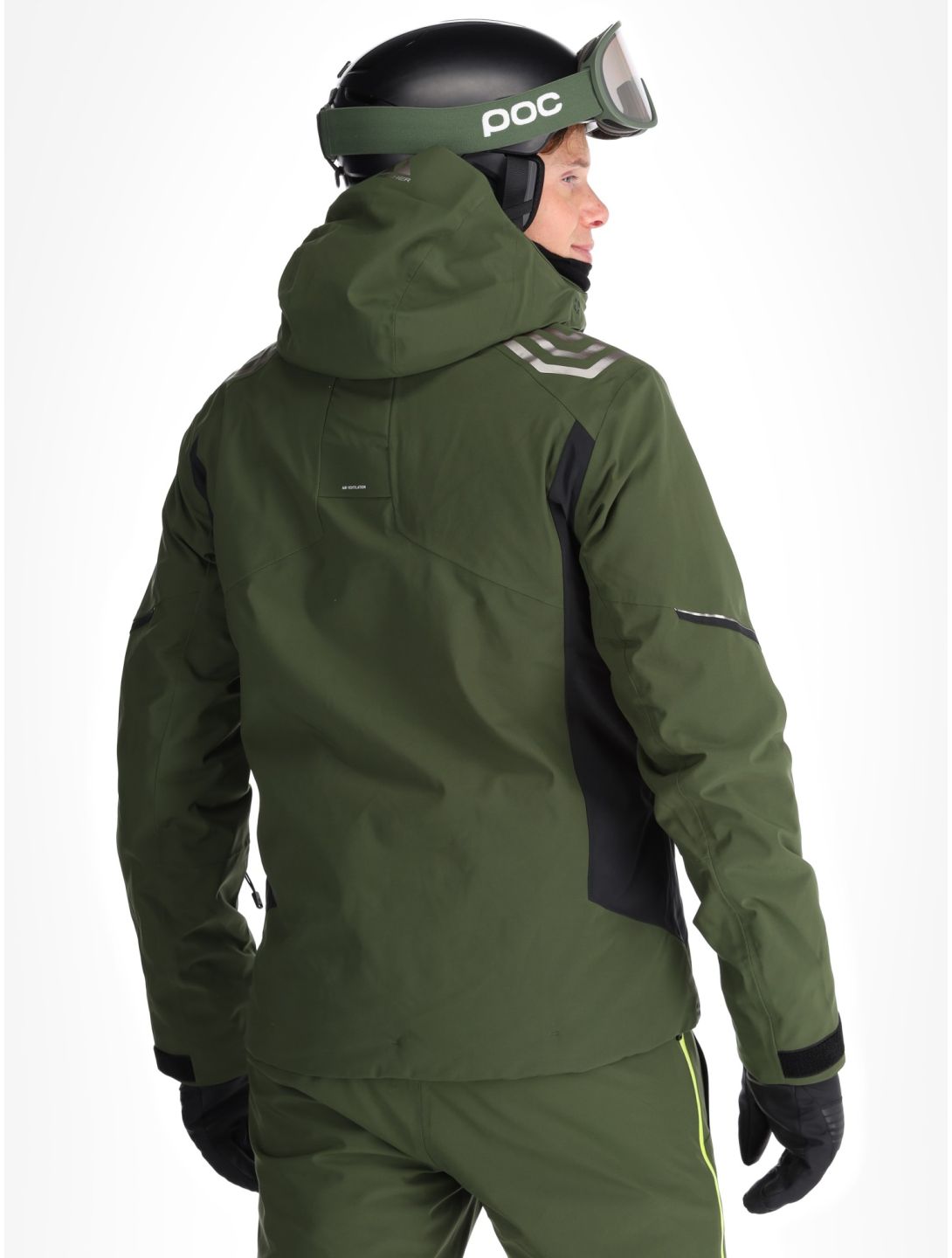 Fischer, RC4 chaqueta de esquí hombres Rifle Green verde 