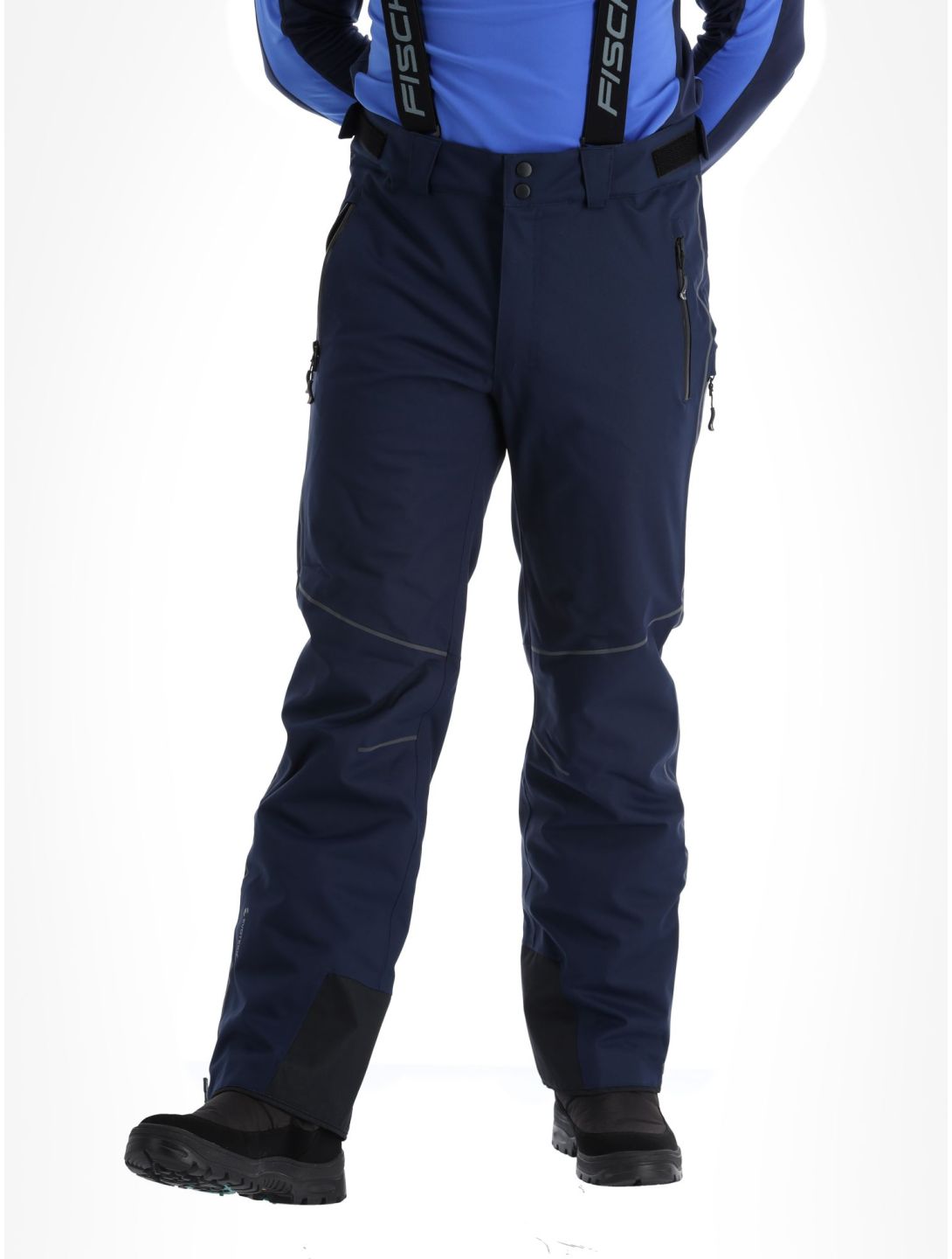 Fischer, RC4 pantalones de esquí hombres Dark Navy azul 