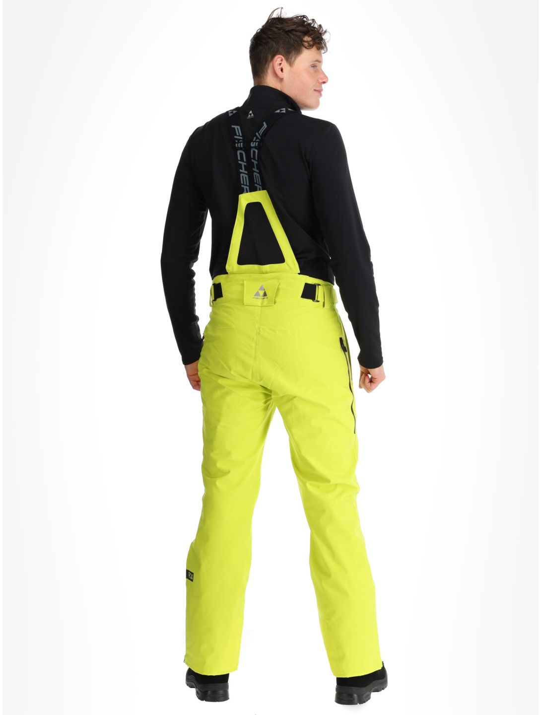 Fischer, RC4 pantalones de esquí hombres Fischer Yellow amarillo 