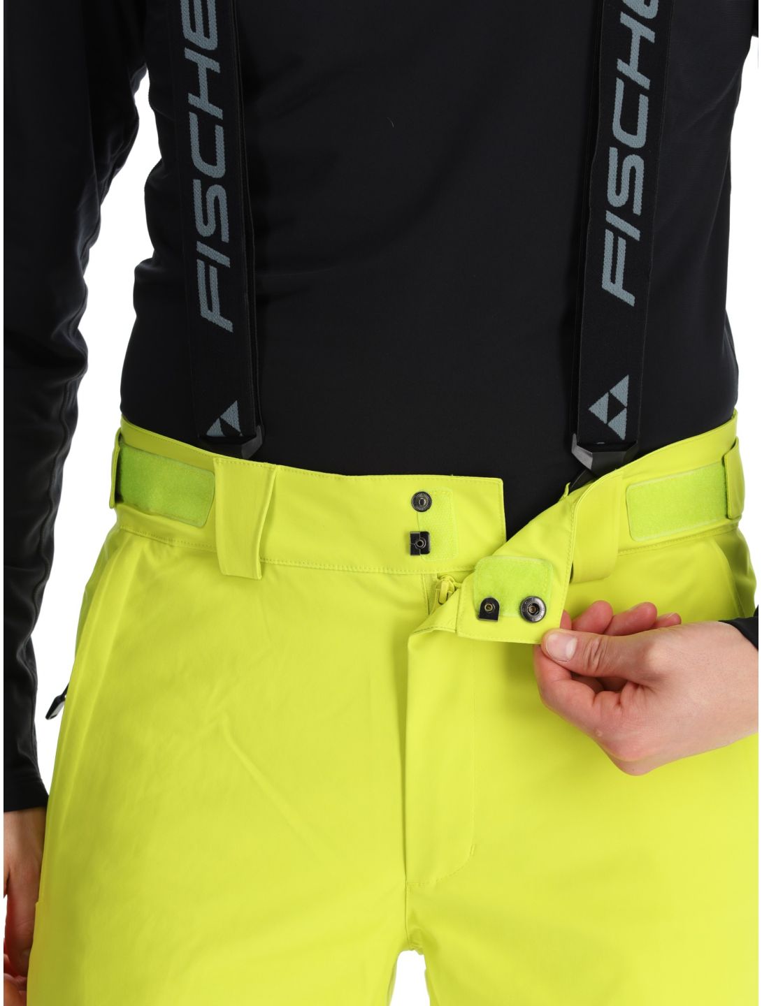 Fischer, RC4 pantalones de esquí hombres Fischer Yellow amarillo 