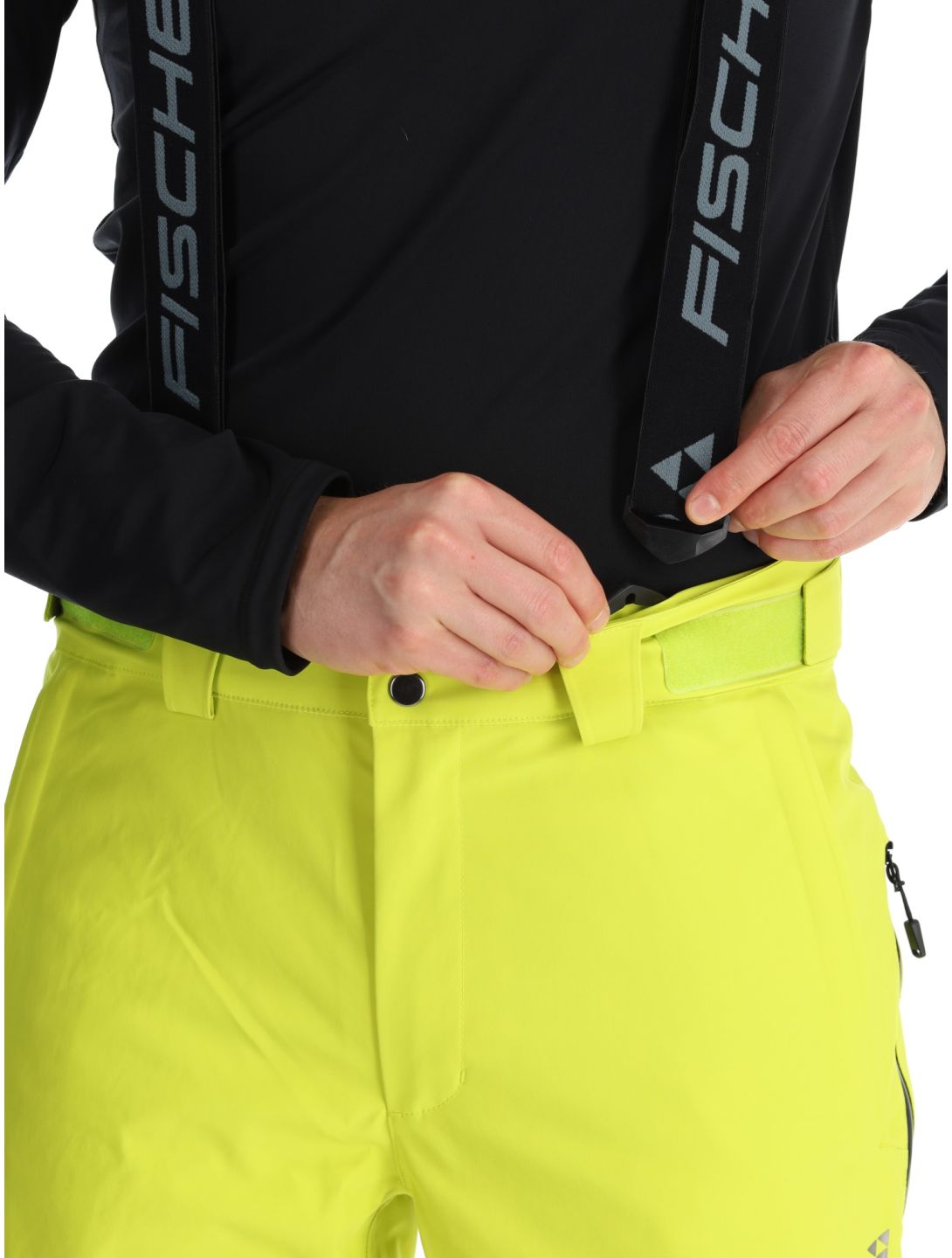 Fischer, RC4 pantalones de esquí hombres Fischer Yellow amarillo 