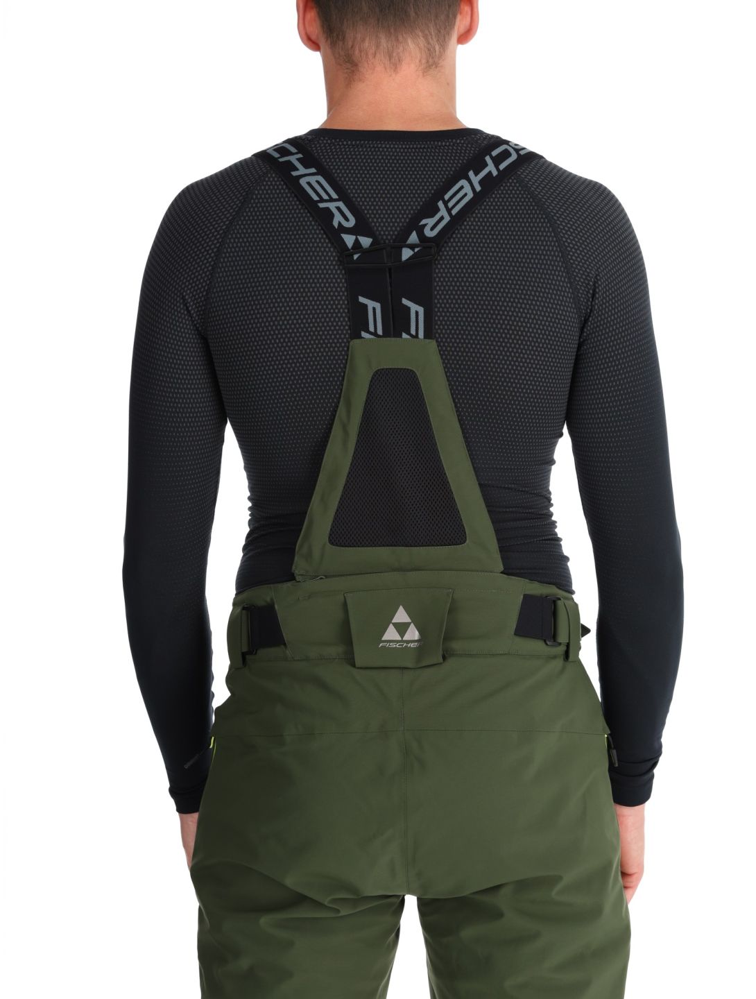 Fischer, RC4 pantalones de esquí hombres Rifle Green verde 