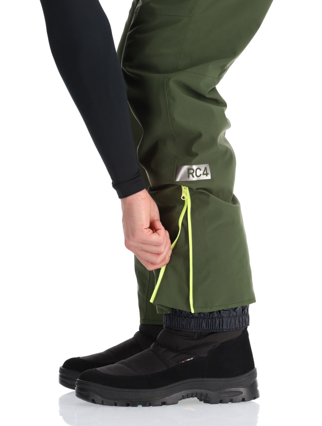 Fischer, RC4 pantalones de esquí hombres Rifle Green verde 