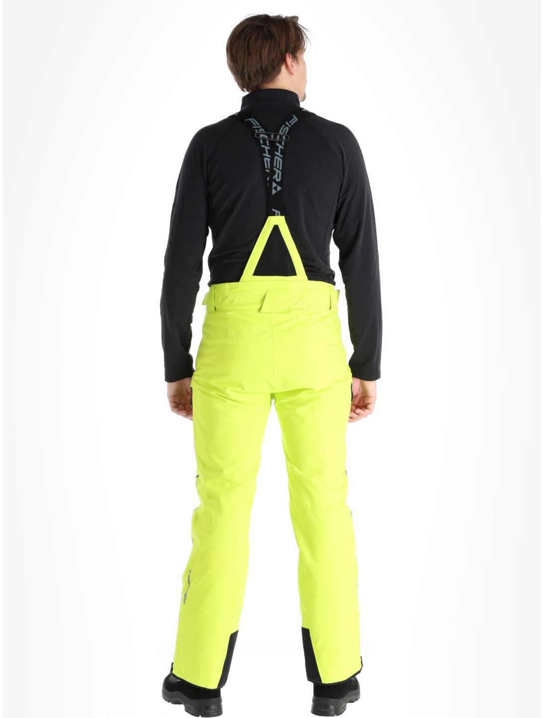 Fischer, RC4 pantalones de esquí hombres Yellow amarillo 