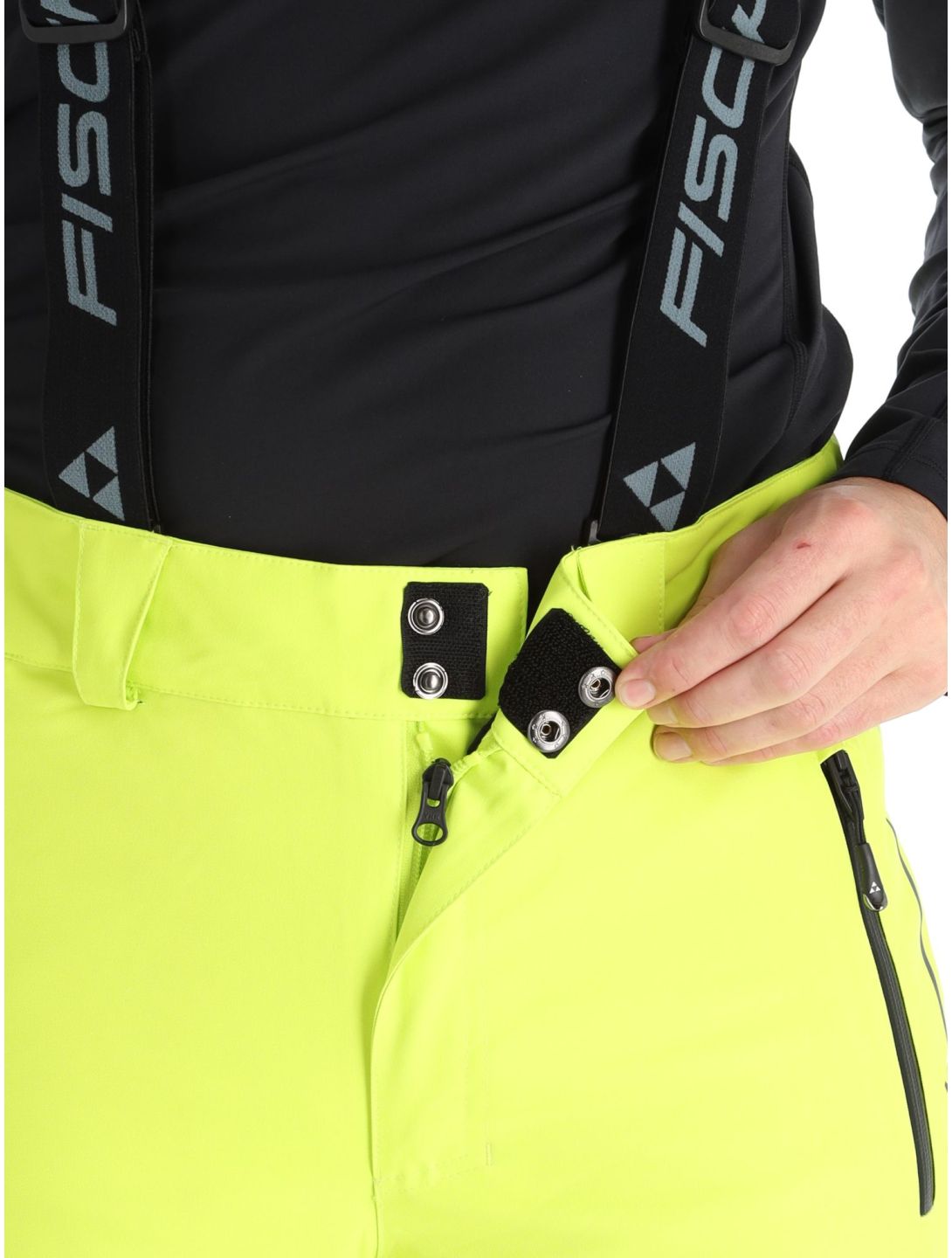 Fischer, RC4 pantalones de esquí hombres Yellow amarillo 